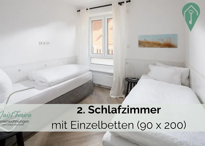 アパート Haus Bill 15 Seehase ユイスト